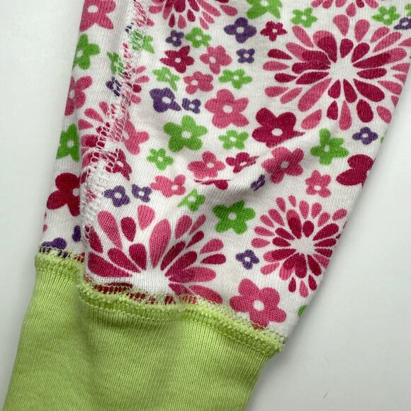 Hanna Andersson Floral Print Organic Sleeper Pajamas. - Picture 2 of 6